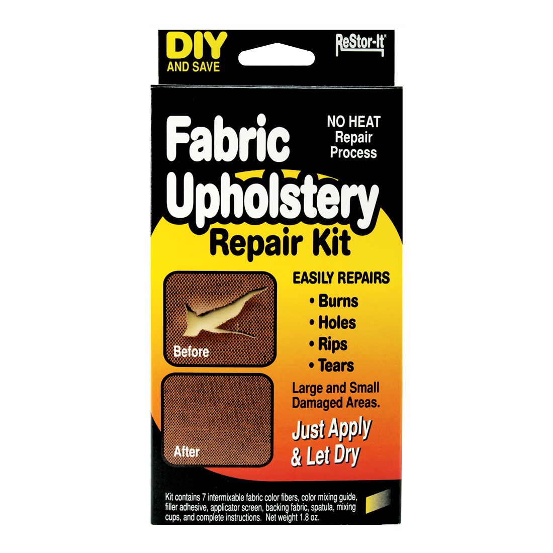 Fabric Upholstery Repair Kit Touch Up Zone